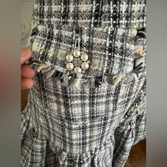 LIKELY Franco Dress in Grey Multi size 00 - Picture 8 of 16